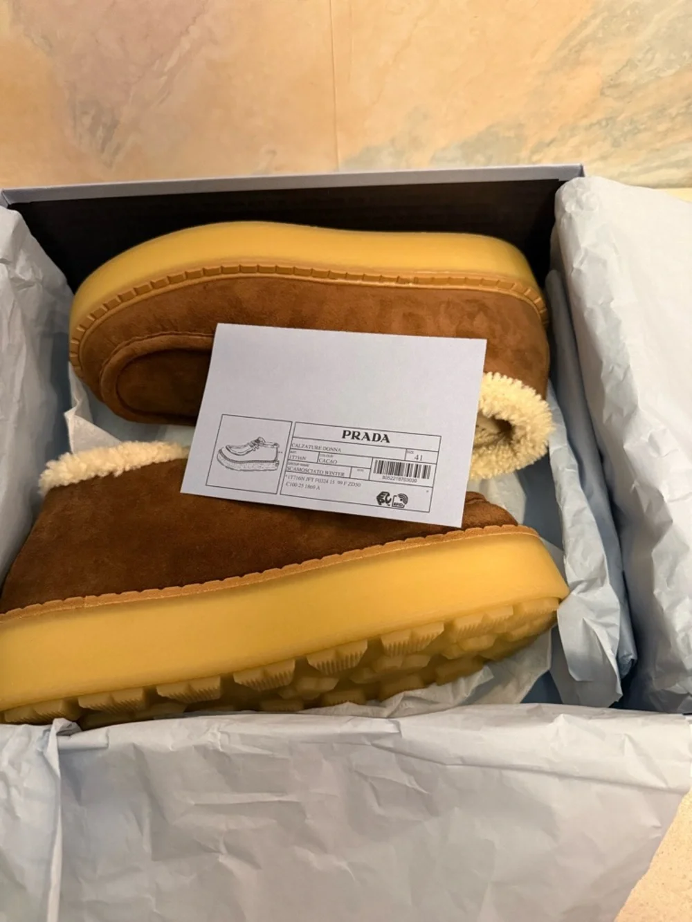 Prada Women’s suede Chukka boots - Picture 7 of 9